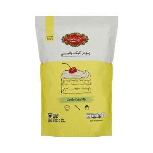 پودر کیک وانیلی 500 گرمی گلستان