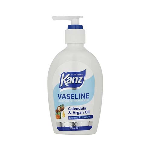 وازلین پمپی حاوی روغن کالندولا و آرگان 200cc کنز