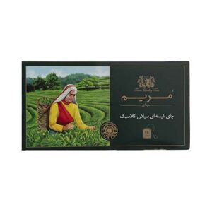 چای کیسه سیلان کلاسیک انولوپ دار 25ع 50گ مریم