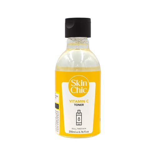 تونر ررشن کننده و پاک کننده صورت حاوی ویتامین 200ml C اسکین شیک تونر ررشن کننده و پاک کننده صورت حاوی ویتامین 200ml C اسکین شیک