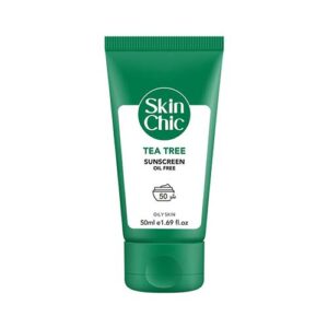کرم ضدآفتاب spf50 حاوی عصاره درخت چای 50ml اسکین شیک