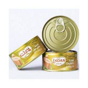 کنسرو تن ماهی روغن گیاهی 120گ طلایی لادن
