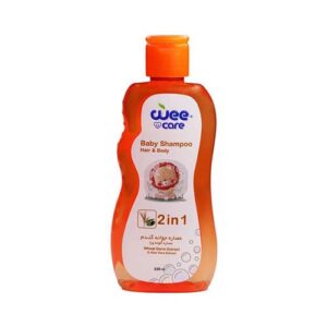 شامپو سر و بدن کودک جوانه گندم 200م نارنجی WeeCare