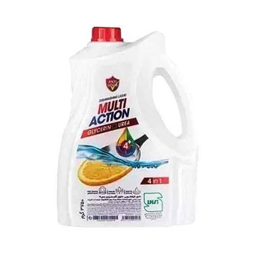 مایع ظرفشویی مولتی اکشن اوره پرتقال 3750گ بس2