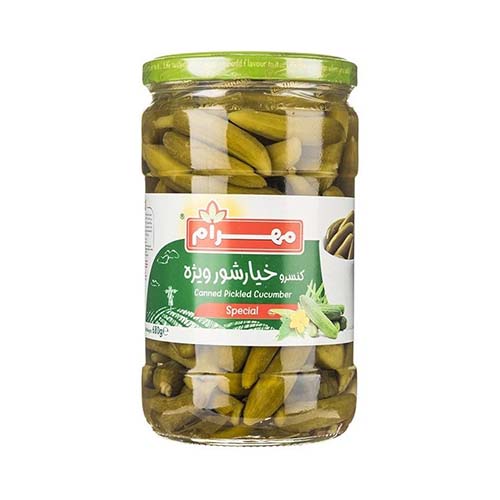 خیارشور سوپرویژه 650گ مهرام