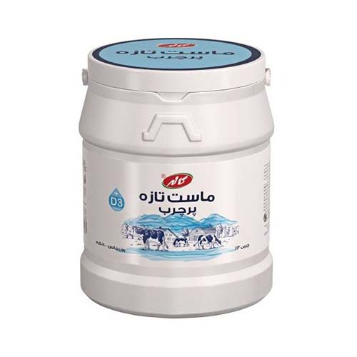 ماست تازه پر چرب 1800 بیدون کاله