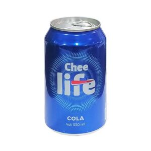 نوشابه گازدار کولا قوطی 330 cc چی لایف