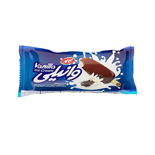 بستنی وانیلی 55گ چوبی کاله بستنی وانیلی 55گ چوبی کاله