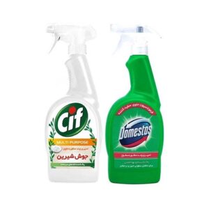 پک 2ع فوم اسپری چند منظوره چربی زدا سطوح خانگی + اسپری چند منطوره جوش شیرین 750 سیف