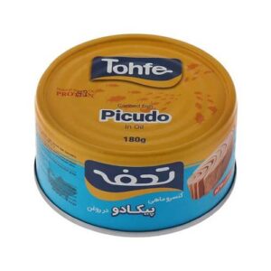 کنسرو ماهی پیکادو 180گ تحفه