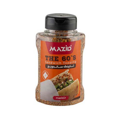 تاپینگ ساندویچ دهه60 پت 100 گ مزید